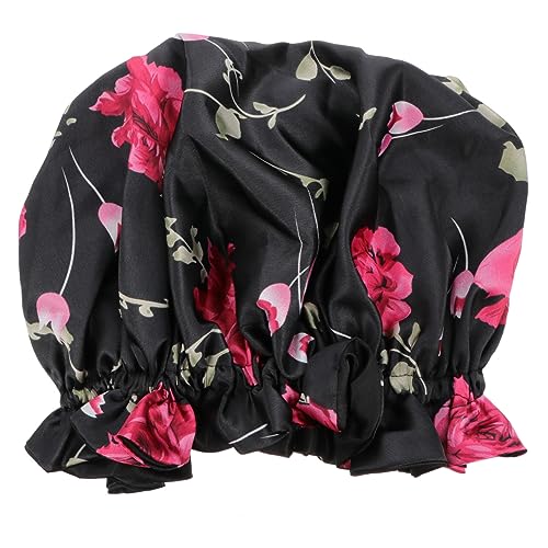 BELLIFFY Satin Haarhaube Für Damen Verstellbare Nachtschlafmütze Elastische Haarhaube Zum Schlafen Schutz Für Feuchtigkeit Und von BELLIFFY