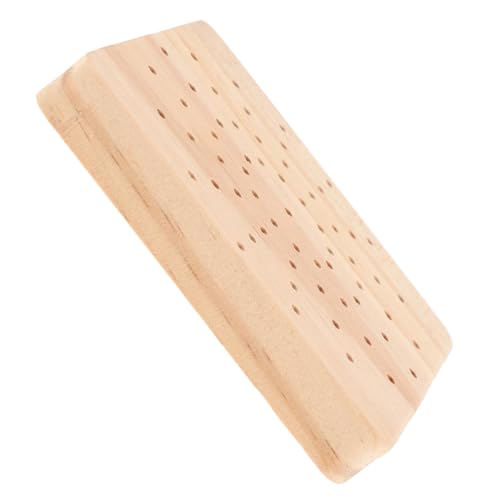 BELLIFFY Nagelbohrer Bit Halter aus Holz mit Mehrfachloch design Langlebiger Nagelfräser Aufbewahrungs organizer für Nagelstudio und Heimgebrauch zur Effizienten Sortierung und von BELLIFFY