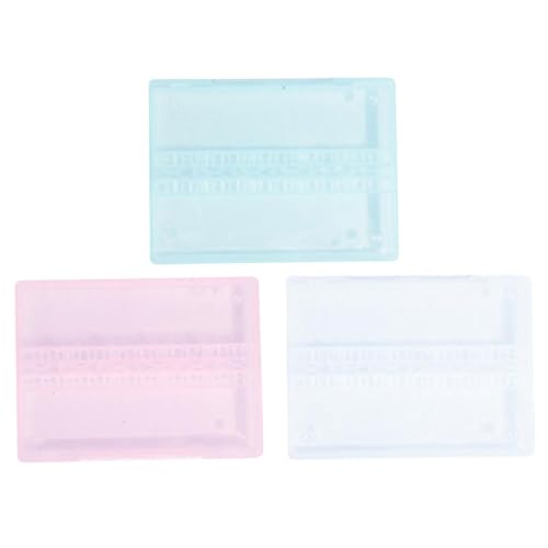 BELLIFFY 3stücke Aufbewahrungsbox Für Nagelbohrer Organizer Für Maniküre-polierer Etui Für Nagelpolierköpfe Präsentationsbox Für Schleifwerkzeuge Box Für Manikürezubehör von BELLIFFY
