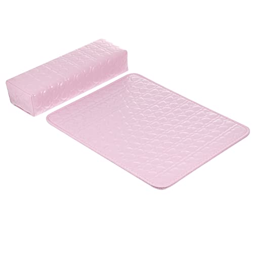 BELLIFFY 2stücke Nagelkunst Handauflage Kissen Weiche Maniküre Handauflage Für Nagelstudio Und Heimgebrauch Rutschfestes Design Rosa Mit Unterlage BELLIFFY 2stücke Nagelkunst Handauflage Kissen Weiche Maniküre Handauflage Für Nagelstudio Und Heimgebrauch Rutschfestes Design Rosa Mit Unterlage von BELLIFFY