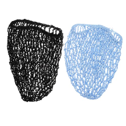 BELLIFFY 2stücke Netz-haarnetze Für Damen Atmungsaktive Haube Schlafen Elastische Haarkappe Für Verschiedene Frisuren Schützt Vor Haarschäden von BELLIFFY