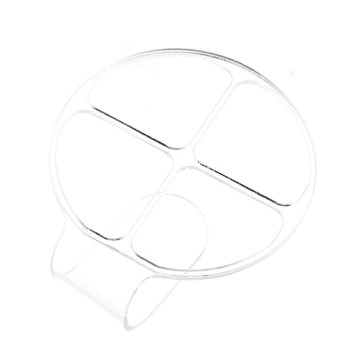 BELLIFFY Palette Inhaber tragbares Make-up Polieren Kosmetik machen abnehmbar Parfüm Make-up-Organizer klares Make-up flüssig Portable makeup tool Make-up-Kunst-Tool Farbmischplatte Acryl von BELLIFFY