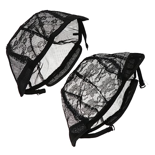 BELLIFFY Perücken-haarnetz 4er-pack Elastische Perückenkappe Spitze Weiches Netz Netz Zur Perückenherstellung Für Frauen Und Männer von BELLIFFY