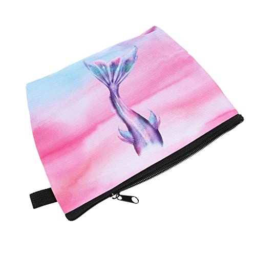 BELLIFFY Meerjungfrau Kosmetiktasche Mit Reißverschluss Reisen-kulturbeutel Make-up-Tasche Für Damen Leicht Und Robust Für Kosmetika Und Kleine Gegenstände von BELLIFFY