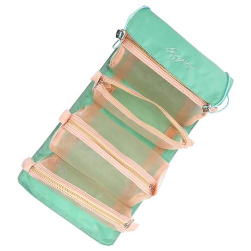 BELLIFFY Roll-up-Make-up-Tasche Reise-Organizer Herausnehmbare Aufbewahrungstasche Make-up-behälter Kulturbeutel Mit Mehreren Fächern von BELLIFFY