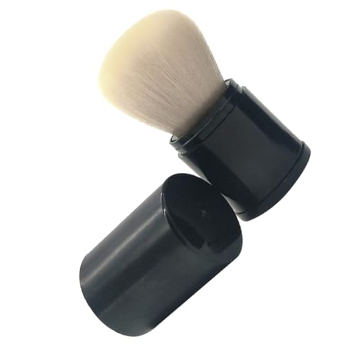 BELLIFFY Teleskop-make-up-pinsel Für Puder Und Professioneller Kosmetikpinsel Aus Weißer Faser Mit Tragbarem Griff Für Frauen Und Mädchen von BELLIFFY