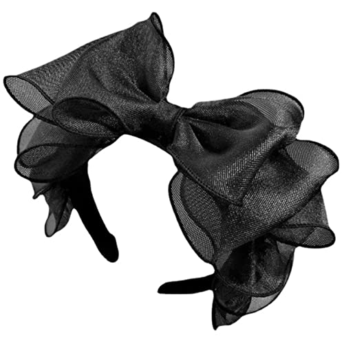 BELLIFFY Bogenknoten Haarspange Rutschfeste Stirnbänder Schleifenknoten Für Damen Haarschmuck Dekorative Stirnbänder Für Mädchen Haarband Schleifen-stirnband von BELLIFFY