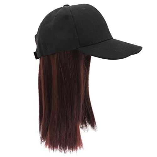 BELLIFFY Perücken für Frauen Glatte Perücke Hut Haarkappe Bequemes Hochtemperaturfasermaterial BELLIFFY Perücken für Frauen Glatte Perücke Hut Haarkappe Bequemes Hochtemperaturfasermaterial von BELLIFFY