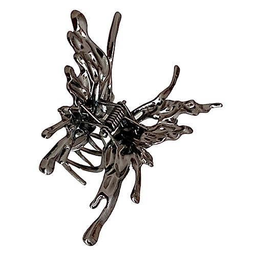 BELLIFFY Schmetterlinge Metall Clips Haar Clips Für Frauen Haar Fangen Haarspange Modische Haar Zubehör 1pc von BELLIFFY