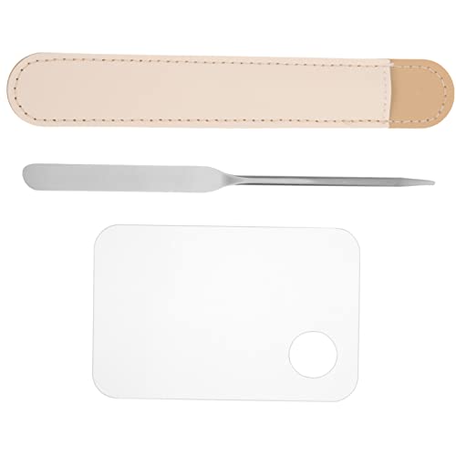 BELLIFFY Schminkpalette Aus Edelstahl Mit Spatel Für Make-up Und Nagellack Zum Mischen Von Foundation Und Lidschatten BELLIFFY Schminkpalette Aus Edelstahl Mit Spatel Für Make-up Und Nagellack Zum Mischen Von Foundation Und Lidschatten von BELLIFFY