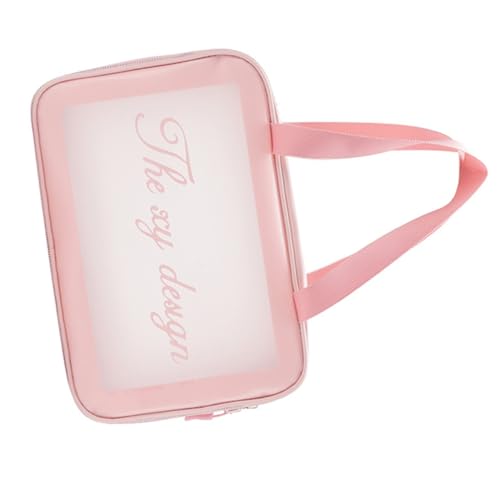 BELLIFFY Transparente Reisetasche Für Make-up-aufbewahrung Durchsichtige Kosmetiktasche Leicht Und Langlebig Für Männer Und Frauen Um Toilettenartikel Sicher Und Bequem Zu Organisieren von BELLIFFY