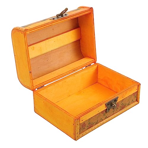 BELLIFFY Schmuckschatullen Aus Holz Für Damen Deckel Für Schmuckschatulle Aus Holz Retro-schmuckschatulle Aus Holz Holzschatulle Aufbewahrung Aus Holz Für Ringe Und Ohrringe von BELLIFFY