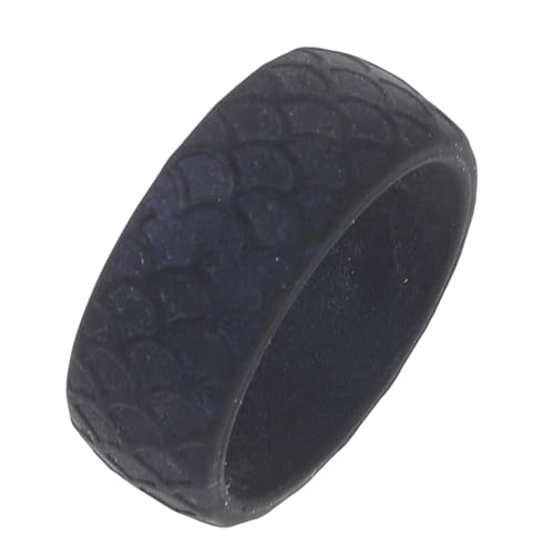BELLIFFY Silikonring Für Herren Glatter Farbiger Ring Outdoor-sportfingerring Bequemer Trainingszubehör von BELLIFFY