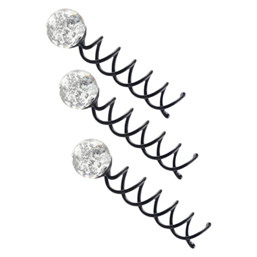 BELLIFFY Spiral-haarnadel Braun 3-teilig Dutt-nadel-clip Für Haarstyling Accessoire Für Frauen Und Mädchen Einfach Zu Tragen Verwenden von BELLIFFY