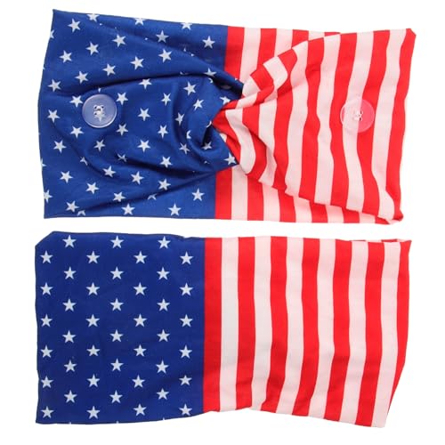 BELLIFFY Sport Stirnband Damen Bedruckt Elasthan Polyester Yoga Workout Laufen Radfahren Atmungsaktiv Elastisches Design Fixieren Haar von BELLIFFY