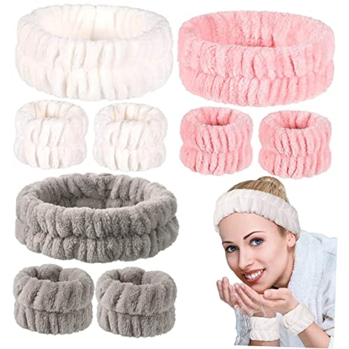 BELLIFFY Stirnband Aus Flanellmaterial Elastisch Und Abriebfest Für Täglichen Gebrauch Und Sportaktivitäten Geeignet Leicht Zu Reinigen Und Wiederverwendbar von BELLIFFY