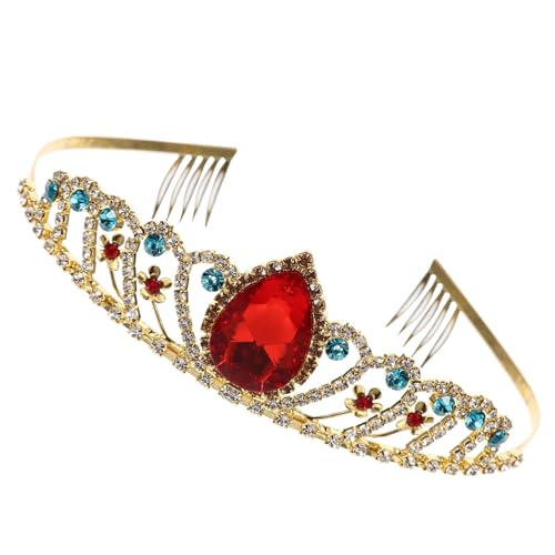 BELLIFFY Party-haarschmuck Mit Krone Funkelnder Stirnband Als Partygeschenk Für Mädchen Blumenmädchen Stirnband Glänzendes Für Kinder von BELLIFFY