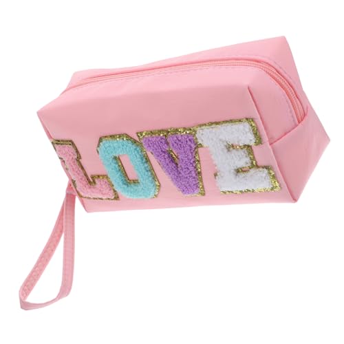 BELLIFFY Kosmetiktasche Mit Reißverschluss Make-up-Tasche Tragbarer Make-up-Organizer Kosmetik-Aufbewahrungstasche Reise-Kosmetiktasche Praktische Aufbewahrungsbox Für Kosmetika Und von BELLIFFY