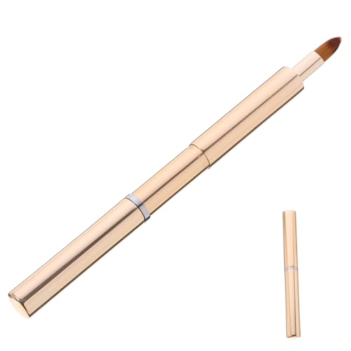BELLIFFY Lippenpinsel Für Lippenstift Und Lip Gloss Tragbarer Flexibler Lippenapplikator Für Kosmetik Wiederverwendbarer Make-up Pinsel Für Frauen Für Lippencreme Und Lippenbalsam von BELLIFFY
