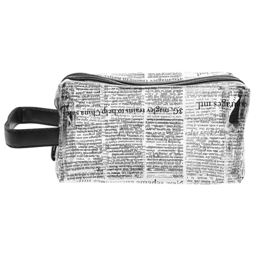 BELLIFFY Portable Makeup Bag Transparent Kosmetiktasche Für Damen Und Herren Wasserabweisendes Material Praktischer Organizer Für Reisen Und Alltag Zufällige Designs Erhältlich von BELLIFFY