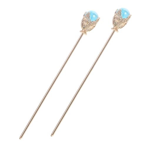 BELLIFFY Chinesische Haarnadeln Mit Metallquaste Asiatische Haar-accessoires Im Vintage-stil Traditionelle Haarnadeln Für Frauen Und Mädchen Dekorative Haarklammern von BELLIFFY