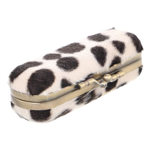 BELLIFFY Vintage Lippenstift Etui mit Spiegel Robuster Multifunktionale Make up Aufbewahrungsbox für Lippenstift Lipgloss Lippenbalsam Tragbarer Kosmetik Organizer für Damen von BELLIFFY