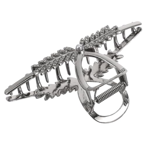 BELLIFFY Stilvolle Haarspange Aus Metall in Weizenform Große Haarspangen Für Damen Für Dünnes Oder Dickes Haar Bequem Zu Tragen Für Partys Hochzeiten Und Den Täglichen Gebrauch von BELLIFFY