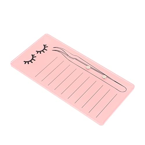 BELLIFFY Wimpern-organizer Acryl-wimpernpalette Wimpernplättchen Wimpernplatte Wimperntablett Wimpernbrett Magnetisches Mit Magnetischer Saugfunktion von BELLIFFY
