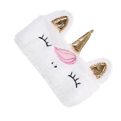 BELLIFFY Plüsch-federmäppchen Flauschig Für Schreibwaren Aufbewahrungstasche Kosmetiktasche Handytasche Münzbeutel Mädchen Mit Reißverschluss Waschbar Robust von BELLIFFY