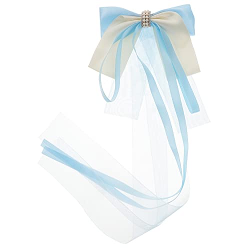 BELLIFFY Große Schleifenklammer Für Damen Schleifen-haarschleife Braut-haarnadel-design von BELLIFFY