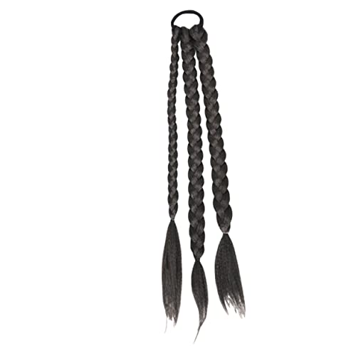 BELLIFFY Geflochtene Pferdeschwanz-haarverlängerung Synthetische Langer Pferdeschwanz Verlängerung Für Frauen Haargummi Einfach Zu Tragen von BELLIFFY