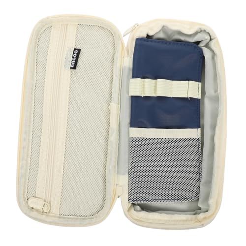 BELLIFFY Stiftetasche Make-up-pinselbox Mehrschichtiges Federmäppchen Für Damen Schreibwaren-Organizer BELLIFFY Stiftetasche Make-up-pinselbox Mehrschichtiges Federmäppchen Für Damen Schreibwaren-Organizer von BELLIFFY