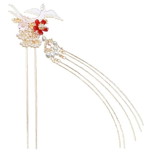 BELLIFFY Tassel Haarspange Mit Perlen Für Braut Und Blumenmädchen Haarnadeln Hochzeitsfrisur Für Feierlichkeiten Und Besondere Anlässe von BELLIFFY