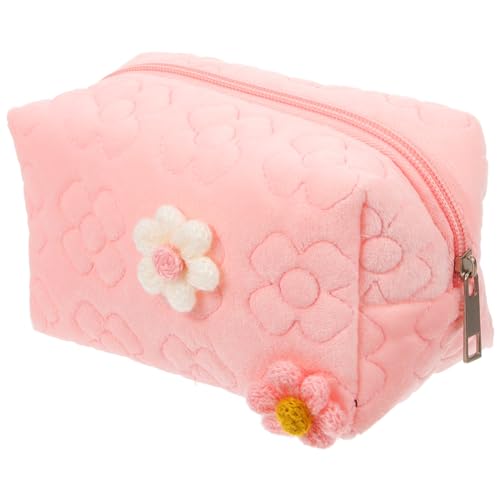 BELLIFFY Reise Kosmetiktasche Für Damen Stilvolle Wasserabweisende Und Tragbare Makeup Organizer Mit Reißverschluss Für Und Alltag Mit Blumenmuster Und Leicht von BELLIFFY