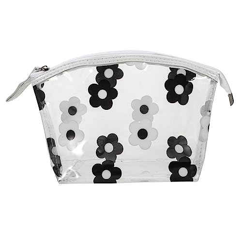 BELLIFFY Transparente Kosmetiktasche Mit Reißverschluss Reißverschlusstasche Reise Aufbewahrungstasche Klein Reise-Kosmetiktasche Für Damen Kulturbeutel Mit Transparentem Design von BELLIFFY