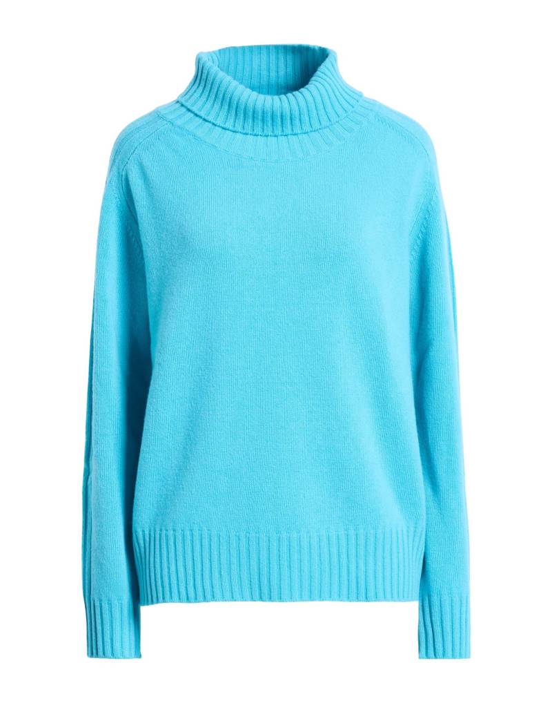 BELLWOOD Rollkragenpullover Damen Azurblau von BELLWOOD
