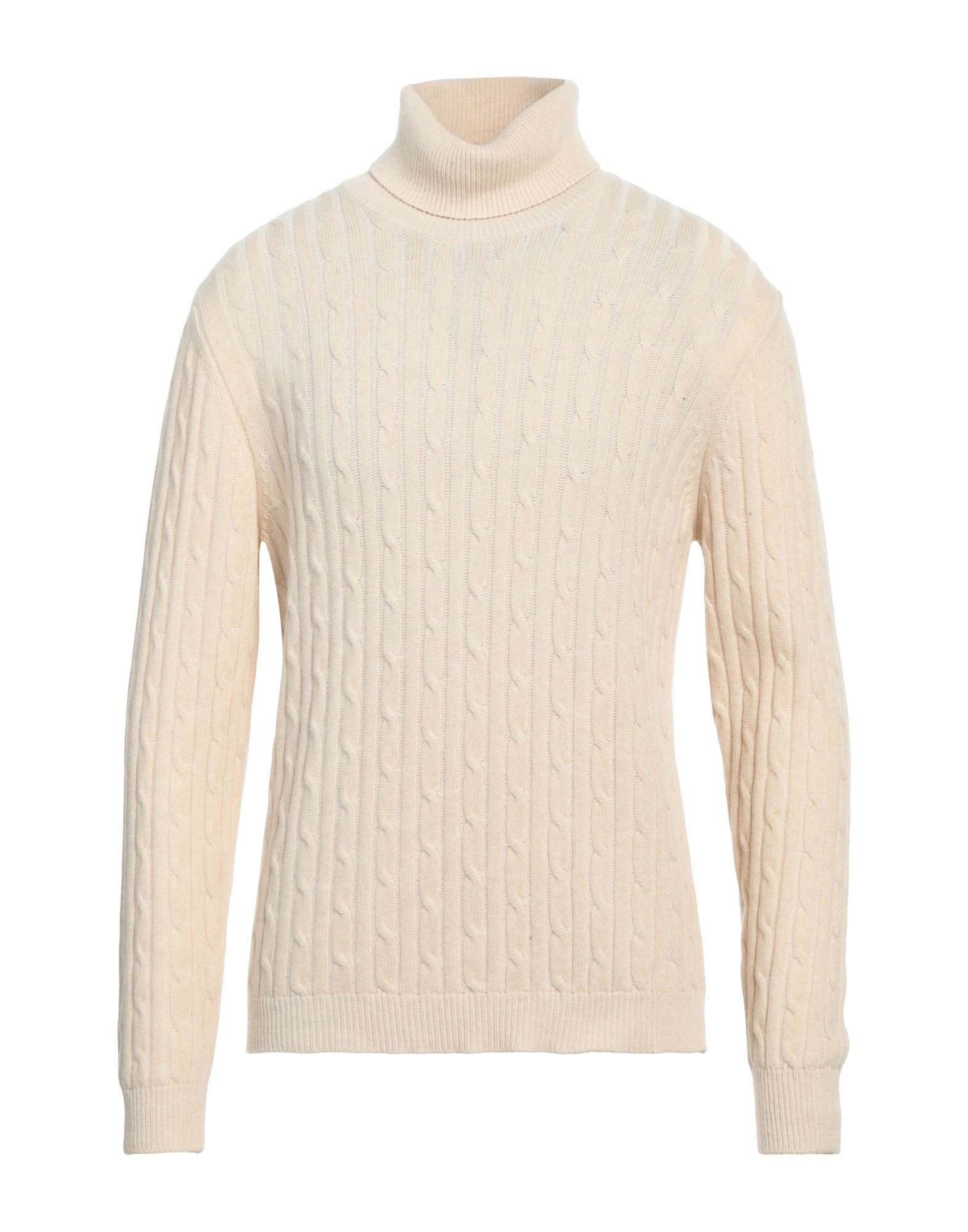 BELLWOOD Rollkragenpullover Herren Beige von BELLWOOD