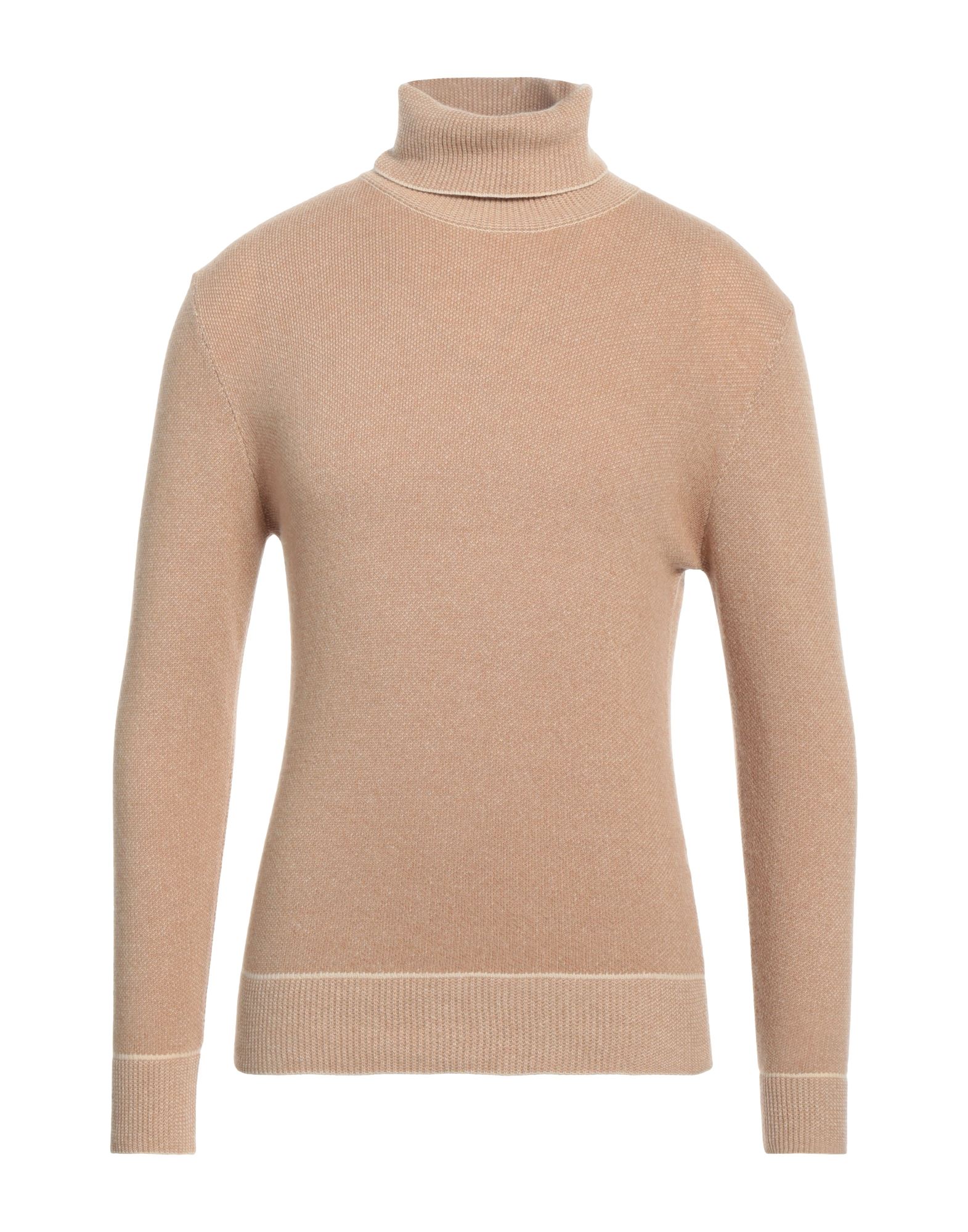 BELLWOOD Rollkragenpullover Herren Beige von BELLWOOD