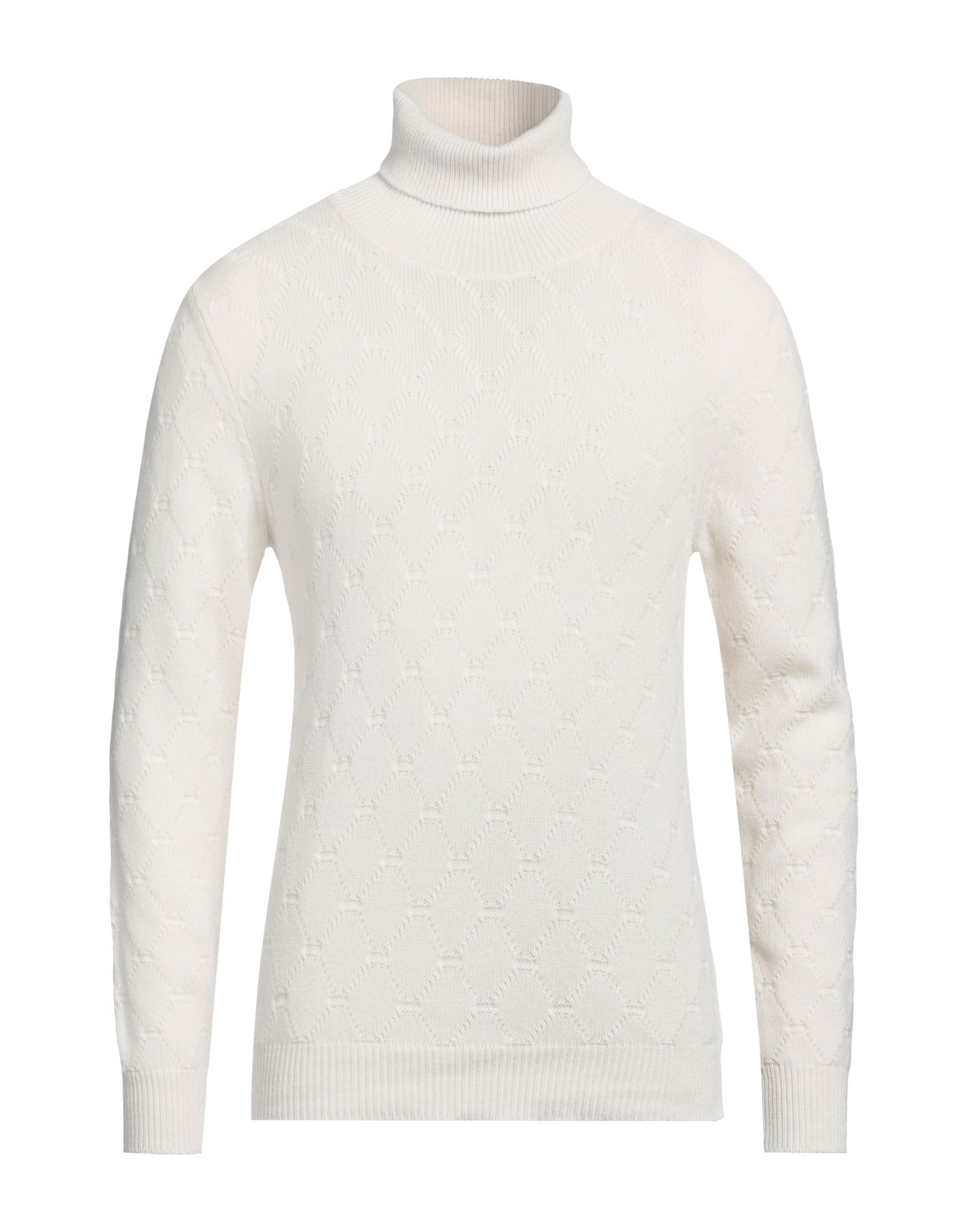 BELLWOOD Rollkragenpullover Herren Cremeweiß von BELLWOOD