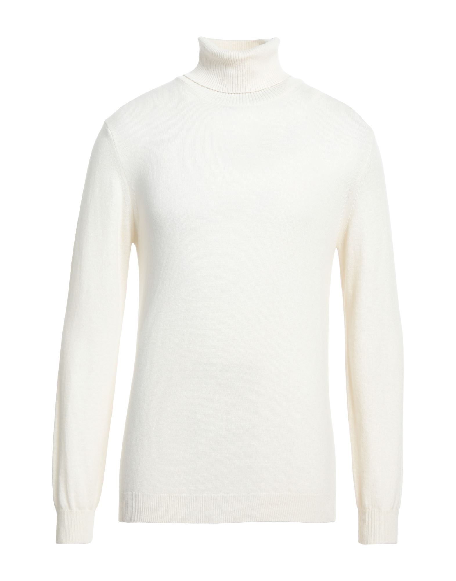 BELLWOOD Rollkragenpullover Herren Off white von BELLWOOD