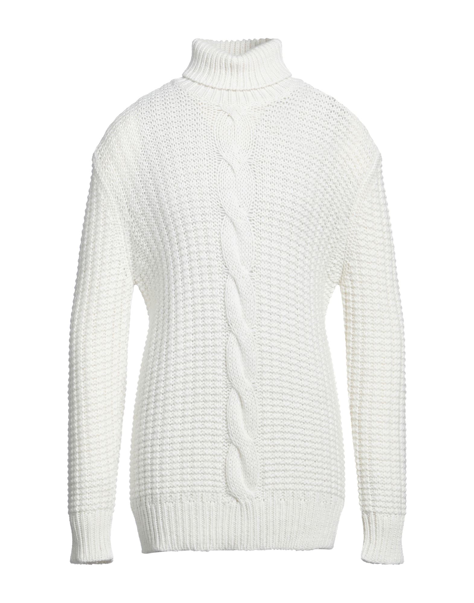 BELLWOOD Rollkragenpullover Herren Off white von BELLWOOD