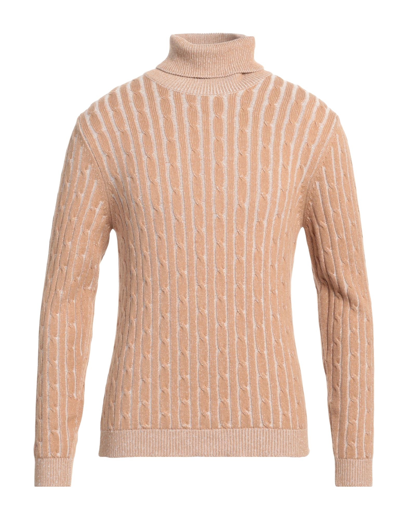 BELLWOOD Rollkragenpullover Herren Sand von BELLWOOD