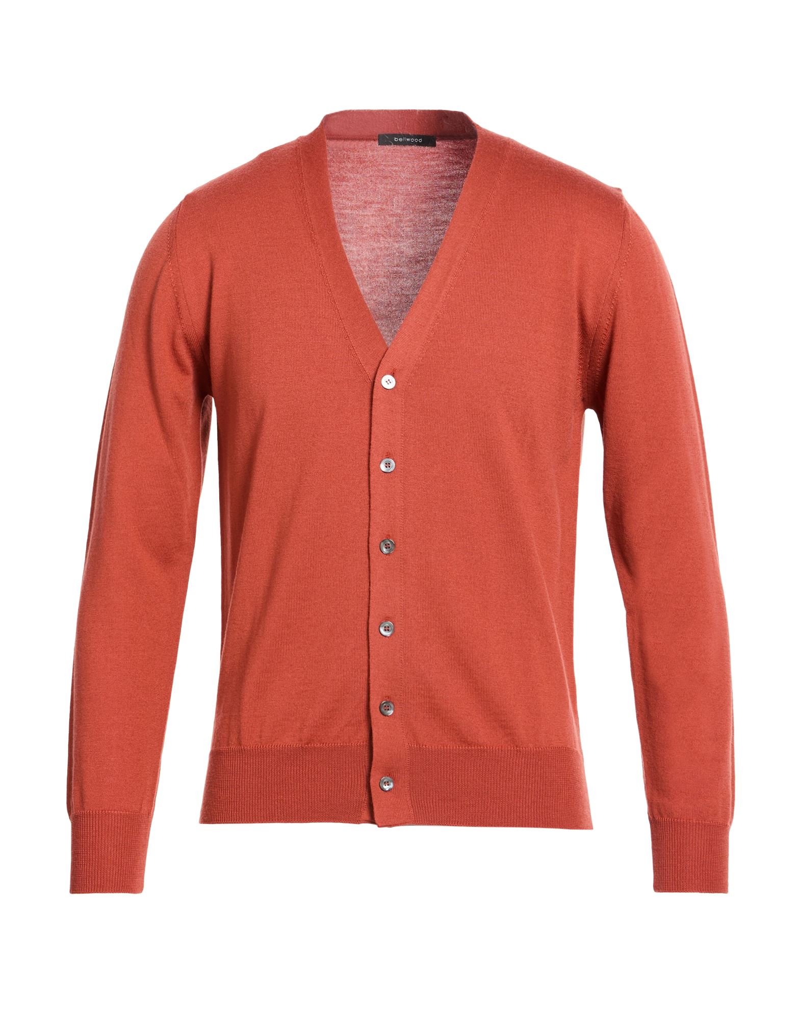 BELLWOOD Strickjacke Herren Rostrot von BELLWOOD