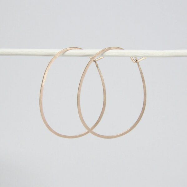 BELLYBIRD Jewellery CREOLEN - Oval, gehämmert, M/L BELLYBIRD Jewellery CREOLEN - Oval, gehämmert, M/L von BELLYBIRD Jewellery