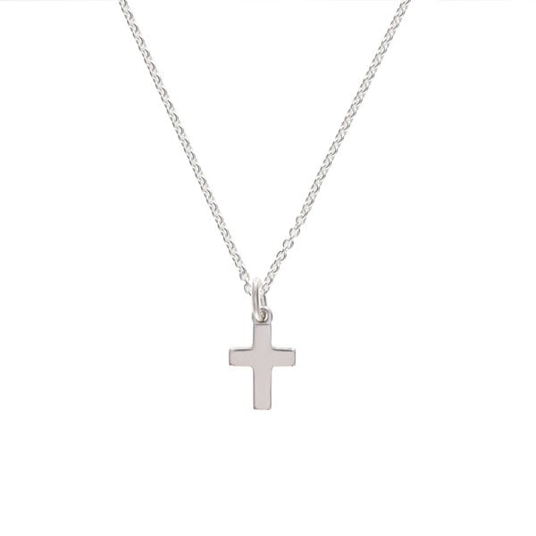 BELLYBIRD Jewellery Kinderkette - kleines Kreuz, Anhänger/ Silber/ Silber vergoldet von BELLYBIRD Jewellery