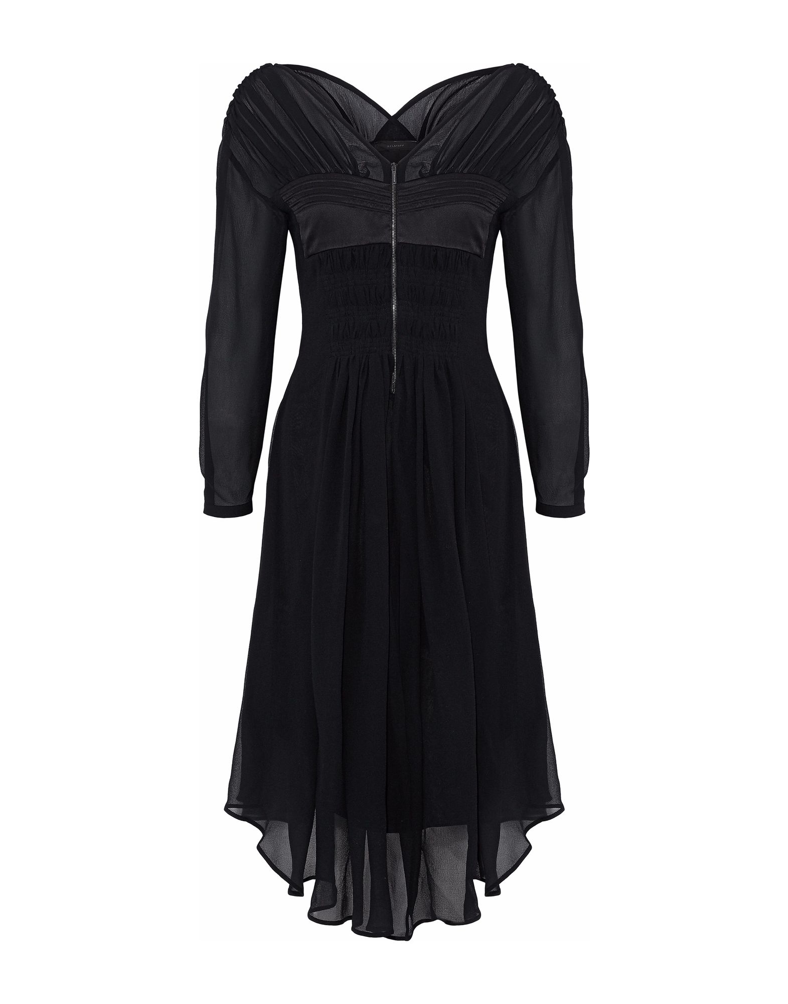 BELSTAFF Midi-kleid Damen Schwarz von BELSTAFF