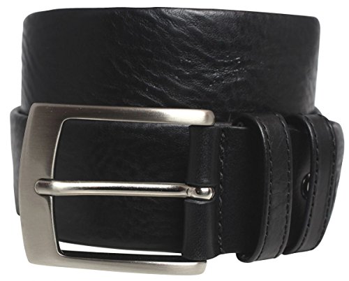 BELTINGER Geldgürtel aus hochwertigem Nappa-Leder 4 cm | Tresor-Gürtel für Damen Herren 40mm | Leder-Gürtel mit Geheimfach 4 cm | Schwarz 80cm von BELTINGER