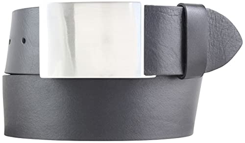 BELTINGER Gürtel aus Vollrindleder 5,0 cm | Jeans-Gürtel für Herren 50mm | Jeansgürtel mit Koppel | Schwarz 115cm von BELTINGER