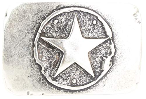 BELTINGER Gürtelschließe Star 4,0 cm | Buckle Wechselschließe Gürtelschnalle 40mm Massiv | Druckknopf-Gürtel bis 4cm | Altsilber BELTINGER Gürtelschließe Star 4,0 cm | Buckle Wechselschließe Gürtelschnalle 40mm Massiv | Druckknopf-Gürtel bis 4cm | Altsilber von BELTINGER