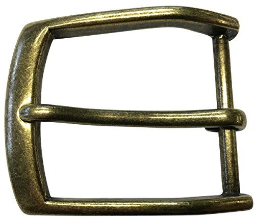 BELTINGER Gürtelschnalle 4,0 cm | Buckle Wechselschließe Gürtelschließe 40mm Massiv | Dorn-Schließe | Wechselgürtel bis 4cm | Altmessing von BELTINGER